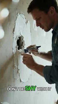 Fix Broken Wall Anchors | Simple DIY Handyman Repair Guide #short