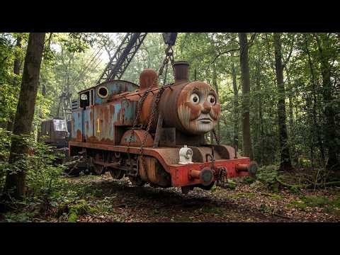 ASMR Restoration: Abandoned Thomas the Tank Engine Rebuilt to Like-New Condition