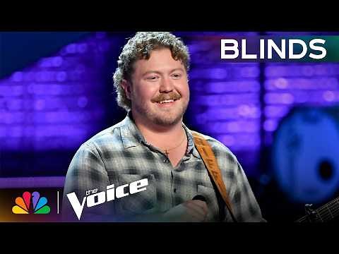 JW Griffin's Classic Country Soul SECURES Three-Chair Turn | The Voice Blind Auditions | NBC