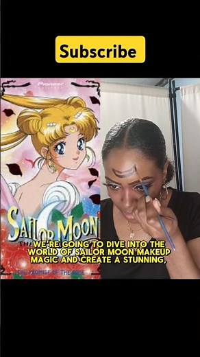 Sailor Moon Makeup Magic: Step-by-Step Guide for a Stellar Look!🌟#SailorMoonMakeup, #MakeupMagic,