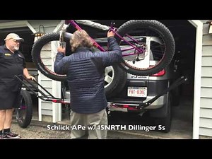 1UP USA 2-Bike Hitch Rack Unboxing and Mounting Bikes