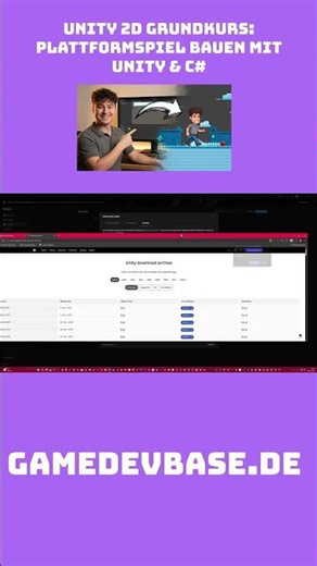 Wie kann ich Unity für 2D-Spiele einrichten? #unity #unitydev #unitytutorials