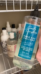 So I’m guilty of having a shampoo collection and I thought I would share some of my favorites with you. 1. @carolsdaughter wash day delight with salicylic acid helps remove oiliness and build up from the scalp, without stripping the hair shaft and causing frizz. It has a nice light scent. 2. @sheamoisture baby shampoo is a blend of shea, oat milk and rice water which helps add hydration and shine to the hair. It is lightly scented with lavender. 3. @nonothingverysensitive line of shampoos & cond