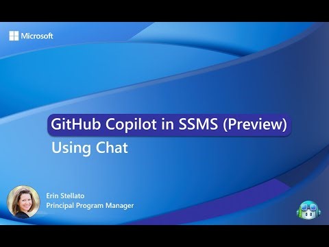 GitHub Copilot in SSMS - Using chat