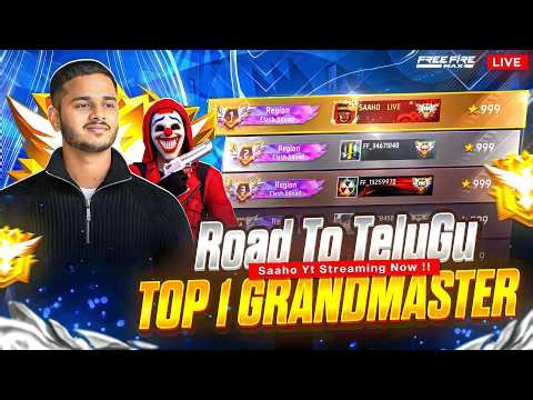 Telugu Cs King Live - Grandmaster rank push #csrankpush #fflivetelugu
