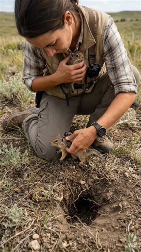Mounted Micro Camera on a Ground Squirrel | Real Burrow POV #GroundSquirrelPOV#AnimalPOV#MicroCamera