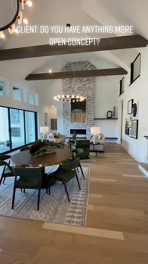 Radically Different Layout Concept for Vaulted Ceiling Kitchen | Interior Design