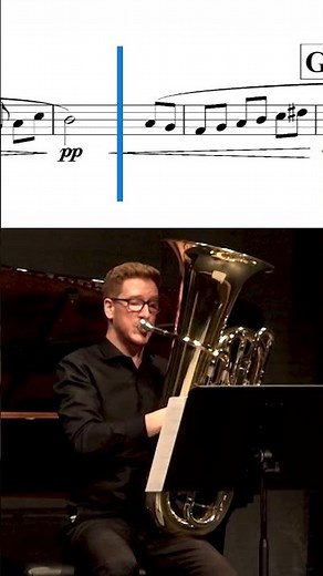 The best tuba sound you will hear today | Constantin Hartwig performs Sherezade for tuba and piano