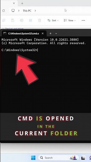 How to Open CMD in a Folder | Windows 11