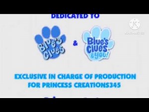 Blue's Clues and Pacha Credits (Test Video) (18k Subscriber Special)