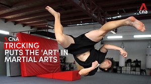 Those flashy moves in action movies? There's a sport for that and it's called tricking. Scroll through our interactive to see how Singapore's community of trickers pull off their moves: https://cna.asia/tricking-martial-arts-in-singapore | CNA