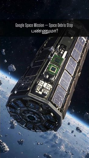 Google Space Mission — Space Debris Stop பண்ணுமா