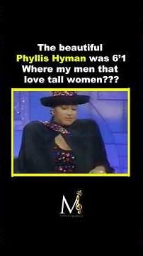 The beautiful Phyllis Hyman was 6’1#moneondabeat #musicproducer #music #musicproduction #musica