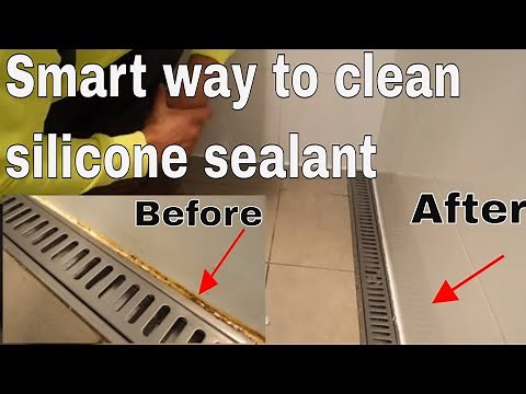 Smart way to clean silicone remove mold / mould and stains