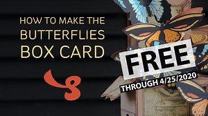 12K views · 257 reactions | How to make the FREE Butterflies Box Card: 1. download yours from us at https://www.svgcuts.com (FREE through Saturday 4/25/2020) 2. unzip it and view/print the PDF 3. cut the shapes out using your favorite cutting machine 4. put yours together step-by-step with ME in this video 5. admire your amazing project Be well! ~Mary | SVGCuts | Facebook