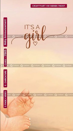Charming Baby Announcement Ideas for Social Media & Cards