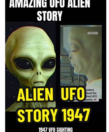 #duet with @UFO GOD #alien AMAZING ALIEN UFO SIGHTING STORY #ALIEN #UFO #UFOS
