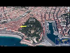 Nice, France Old Town at night