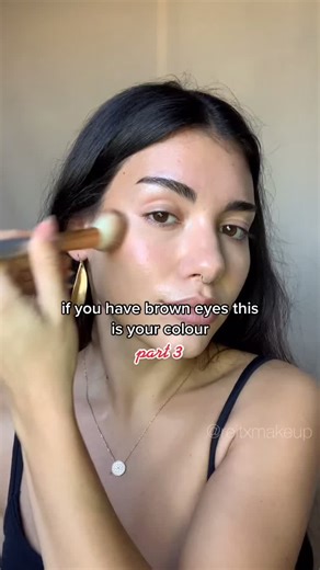 Green Makeup Tutorial for Brown Eyes