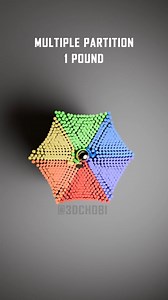 Wow Top View Colorful 18540 Hexagons Satisfying Partition & Demolition #satisfying #animation #3dart #reels #fblifestyle | 3D Chobi