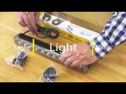 Mounting the HELLA LED Light Bar