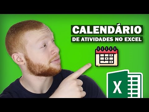 Criando um CALENDÁRIO de ATIVIDADES Automático no Excel