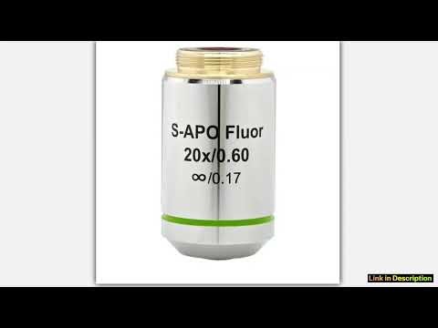 20X 40X Fluorescence Semiapochromatic Infinity Microscope Objective Professional RMS Thread Microsc