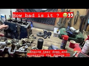 Classic Mini 1275 Engine Tear Down