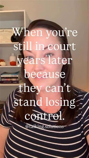🚩Narcissistic or coercively controlling exes use the legal system as their playground. After the relationship ends the Court becomes their new way to stay connected and in control. Every motion, false accusation, or disagreement that leads to attorneys or court keeps you stuck engaging with them, long after the relationship is over. Notice how their version of what’s “best” is never consistent either; it shifts with their moods, their convenience, or whoever they’re trying to impress. 🚩This is