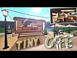 Tiny Cafe / Tiny Restaurant | House build | Bloxburg ROBLOX