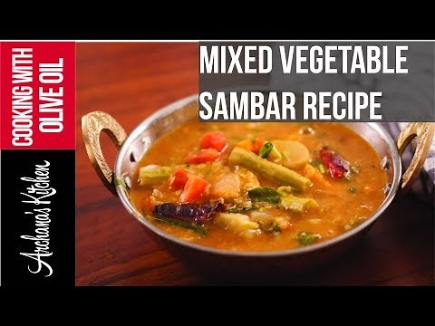 Mixed Vegetable Sambar - South Indian Recipes by Archana's Kitchen