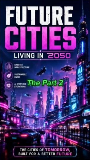 What if cities in 2050 looked like something straight out of a sci-fi movie?