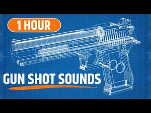 Pistol Gunshot Sound 🎧Pistol Gun Reload and Shooting Sound (1 Hour)