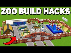 Minecraft: 20+ Zoo Build Hacks & Ideas!