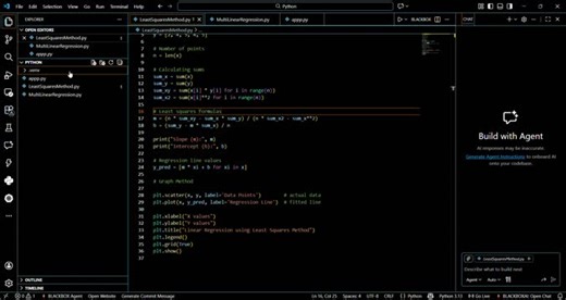 Linear Regression with Matplotlib in Python | Udumula Mahesh posted on the topic | LinkedIn