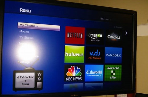 Roku player software cracked open temporarily, root now to run XBMC later