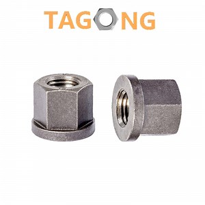 [Hot Item] M6 M8 M10 M12 M16 M20 DIN6923 Black Zinc 1/4"-20 Serrated Flange Hex Lock Nuts