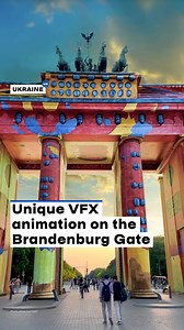 Alisa Kormach is a Ukrainian multi-artist who created an amazing VFX animation that paints the Brandenburg Gate with Maria`s Prymachenko artworks. The artist beautifully introduced Ukrainian cultural heritage to the European community through digital art 😍 | Ukraine.ua