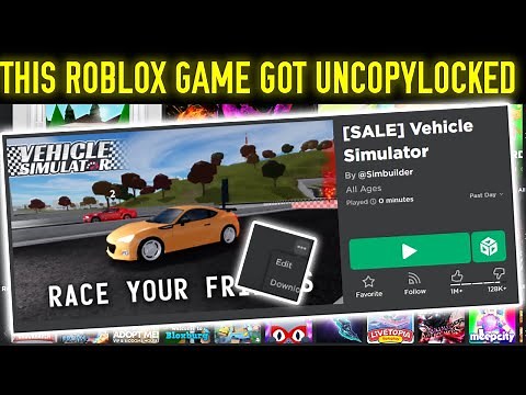 This POPULAR Roblox game got UNCOPYLOCKED...