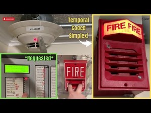 Notifier NFS2-640 s5 Fire Alarm System Test 8 | #firealarmtesting #systemtest