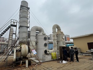 [Hot Item] HCl Hf Waste Gas Purification Wet Scrubber System