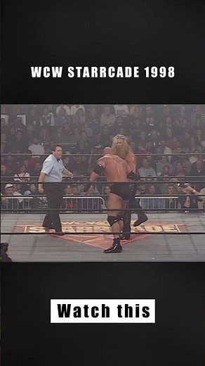 When Goldberg Faced Kevin Nash at WCW Starrcade 1998