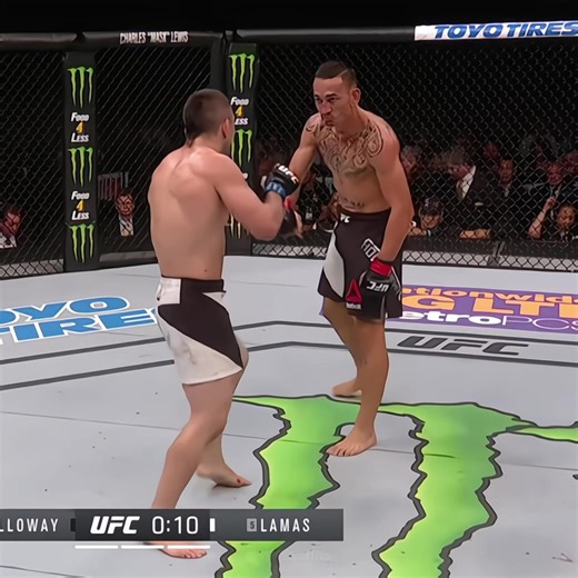 Max Holloway's Last 10 Seconds in UFC Fight