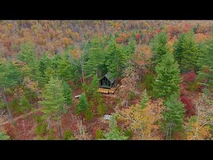 I'm Trying To Finish This Cabin Before The Cold Wins