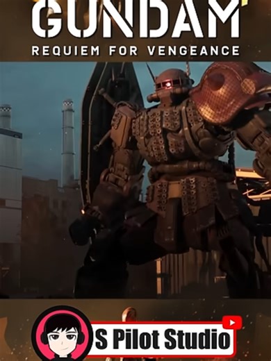 โล่สองชั้นของ Zaku ใน Gundam: Requiem for Vengeance ทำมาจากอะไร #gundam #netflix