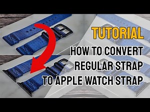 How To Install Apple Watch Adapter On A Normal Strap