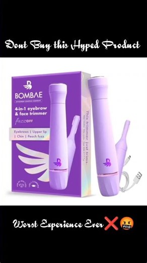 Worst Product Ever !! Check Proof Attached #bombaetrimmer #girlsafety #worstproduct