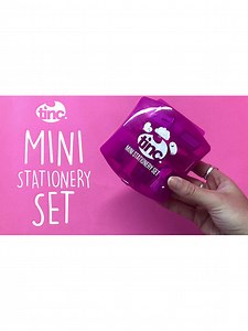 Tinc Mini Stationery Set 2, Pink