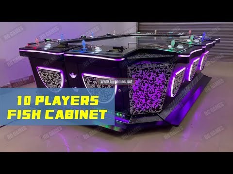 86-Inch screen fish cabinet 10 players fish game machine