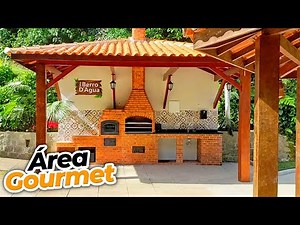 30 MODELOS DE ÁREA GOURMET COM CHURRASQUEIRA